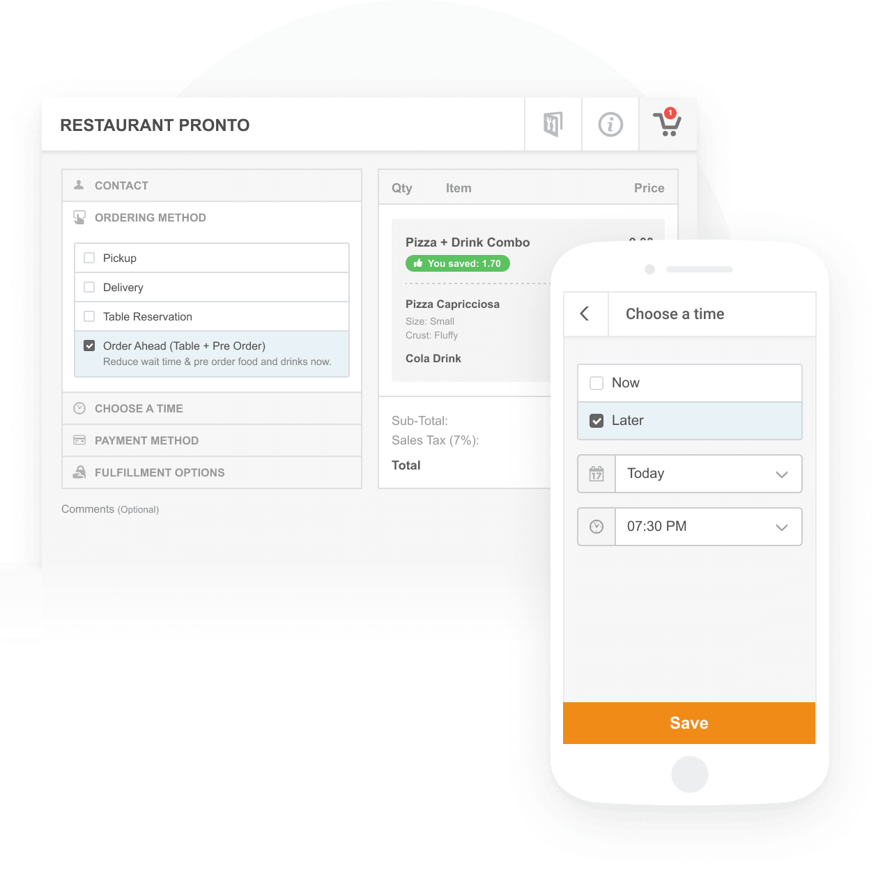 Enable Your Clients to Order in Advance